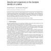 Results and conjectures on the Sandpile Identity on a lattice