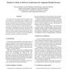 Results of a Study on Software Architectures for Augmented Reality Systems