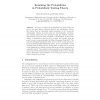 Retaining the Probabilities in Probabilistic Testing Theory