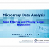 Reuse of imputed data in microarray analysis increases imputation efficiency