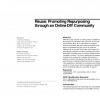 Reuse: promoting repurposing through an online DIY community