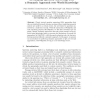 Revamping Question Answering with a Semantic Approach over World Knowledge