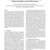 ReVIVaL: A Variation-Tolerant Architecture Using Voltage Interpolation and Variable Latency