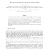 Risk and user preferences in winner determination