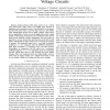 Robust analytical gate delay modeling for low voltage circuits