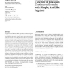 Robust and Efficient Covering of Unknown Continuous Domains with Simple, Ant-Like A(ge)nts