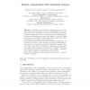 Robust Computations with Dynamical Systems