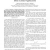 Robust Joint Source-Channel Coding for Delay-Limited Applications