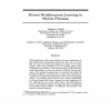 Robust Reinforcement Learning in Motion Planning