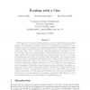 Routing with a Clue
