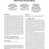 RPD-enabled agents teaming with humans for multi-context decision making