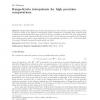 Runge-Kutta interpolants for high precision computations
