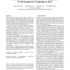 Runtime Code Generation and Data Management for Heterogeneous Computing in Java