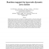Runtime Support for Type-Safe Dynamic Java Classes
