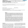 SABERTOOTH: protein structural alignment based on a vectorial structure representation