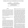 Sacrificing a little coverage can substantially increase network lifetime