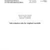Safe Reduction Rules for Weighted Treewidth