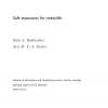 Safe separators for treewidth