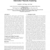 SAIL: summation-based incremental learning for information-theoretic clustering