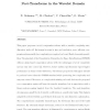 Satellite image compression by post-transforms in the wavelet domain