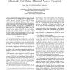 Saturation Throughput Analysis of the 802.11e Enhanced Distributed Channel Access Function