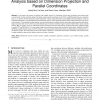 Scalable Multivariate Volume Visualization and Analysis Based on Dimension Projection and Parallel Coordinates