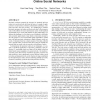 Scalable proximity estimation and link prediction in online social networks
