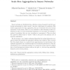 Scale Free Aggregation in Sensor Networks