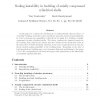 Scaling Instability in Buckling of Axially Compressed Cylindrical Shells