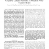 Secure D2D Communication in Large-Scale Cognitive Cellular Networks: A Wireless Power Transfer Model