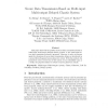 Secure Data Transmission Based on Multi-Input Multi-Output Delayed Chaotic System