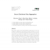 Secure Distributed Data Aggregation