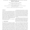 Secure Error Signalling for Packet-Switched Networks - The Future Core Networks System Error Protocol
