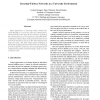 Securing Wireless Networks in a University Environment
