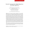 Security Arguments for Digital Signatures and Blind Signatures