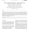 Security Attack Testing (SAT) - testing the security of information systems at design time