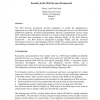 Security in the Web Services Framework