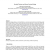 Security Patterns and Secure Systems Design