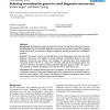 Selecting normalization genes for small diagnostic microarrays