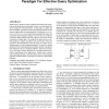 Selectivity-based partitioning: a divide-and-union paradigm for effective query optimization