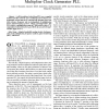 Self-biased high-bandwidth low-jitter 1-to-4096 multiplier clock generator PLL