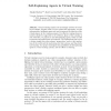 Self-Explaining Agents in Virtual Training