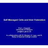 Self-Managed Cells and their Federation