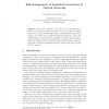 Self-management of Lambda-Connections in Optical Networks