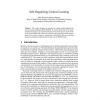 Self-organizing context learning