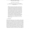 Self-stabilizing Synchronization in Mobile Sensor Networks with Covering