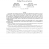 Selling Privacy at Auction