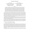 Semantic Clustering