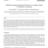 Semantic passage segmentation based on sentence topics for question answering