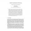 Semantic Transformation of Web Services